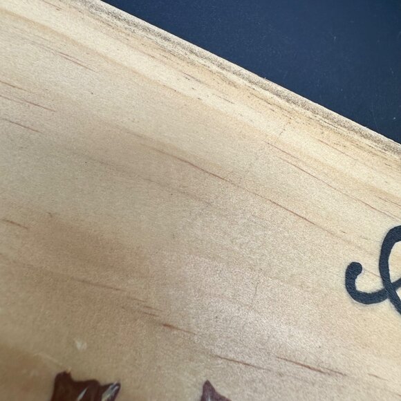 Autumn Decor Hand Painted Wooden Sign Autumn Blessings With Pumpkins Mums Fall - Picture 5 of 8